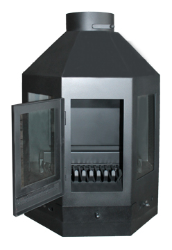 800 mm Flatback Fireplace